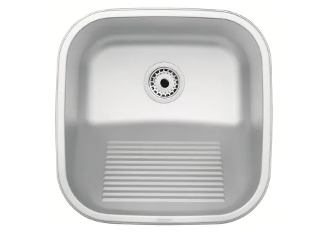 Pileta Fregadero Tramontina LAVADERO Acero Inoxidable - (40x40)