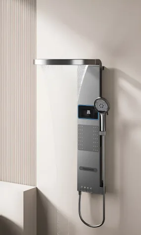 Ducha Inteligente CASCADA LED - GRIS - W8